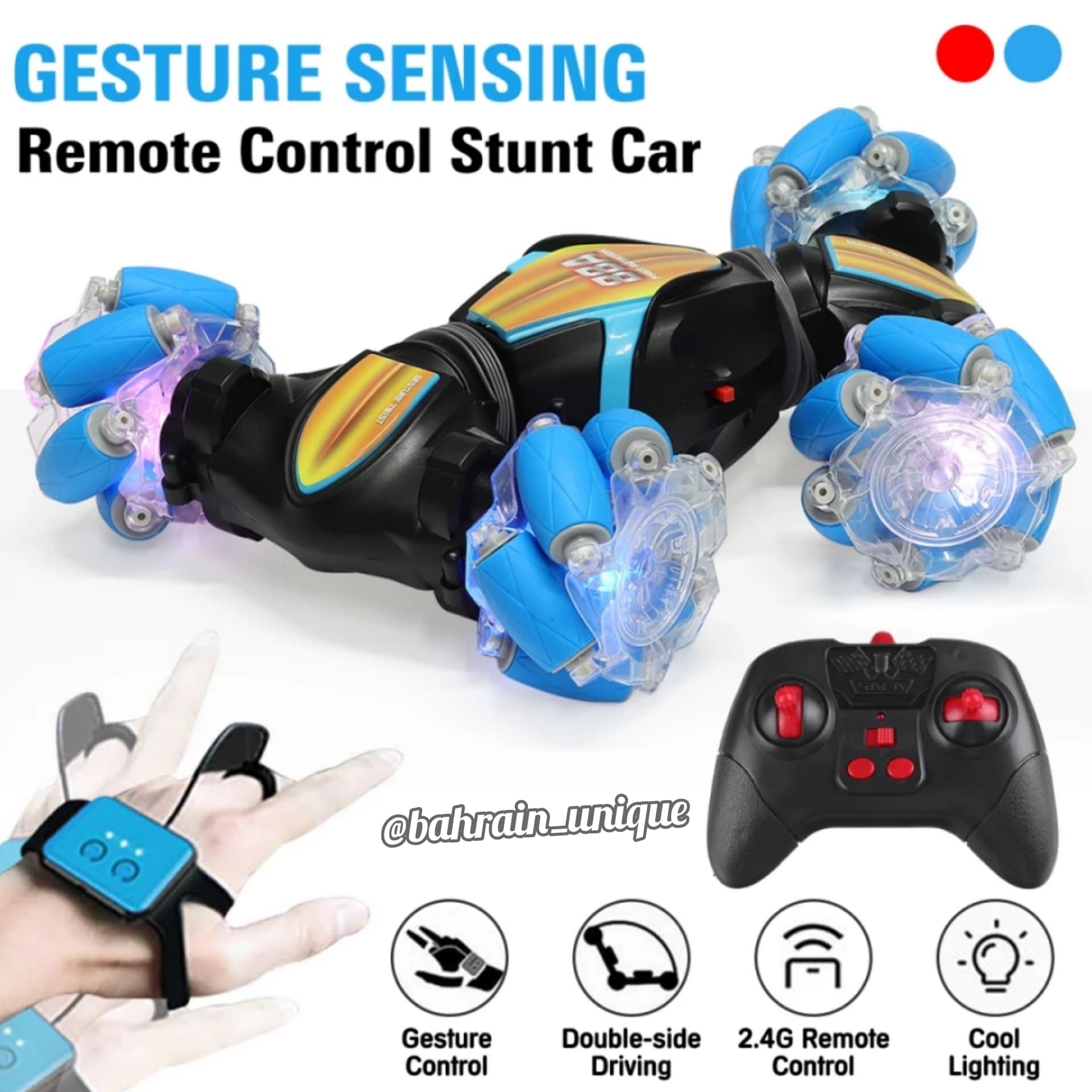 Gesture Stunt Car  ‎(big) - سيارة ‏التحكم ‏بالحركة