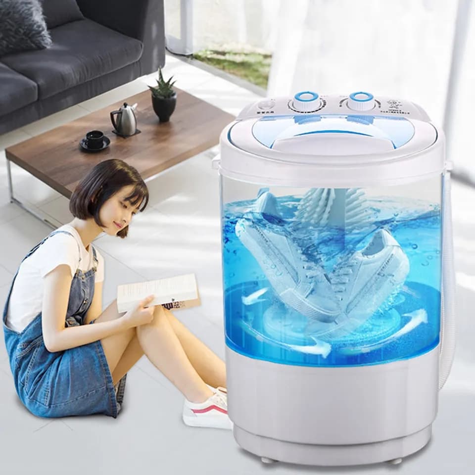 Saachi Mini Washing Machine ‎- غسالة ‏ميني ‏للاحذية image 4