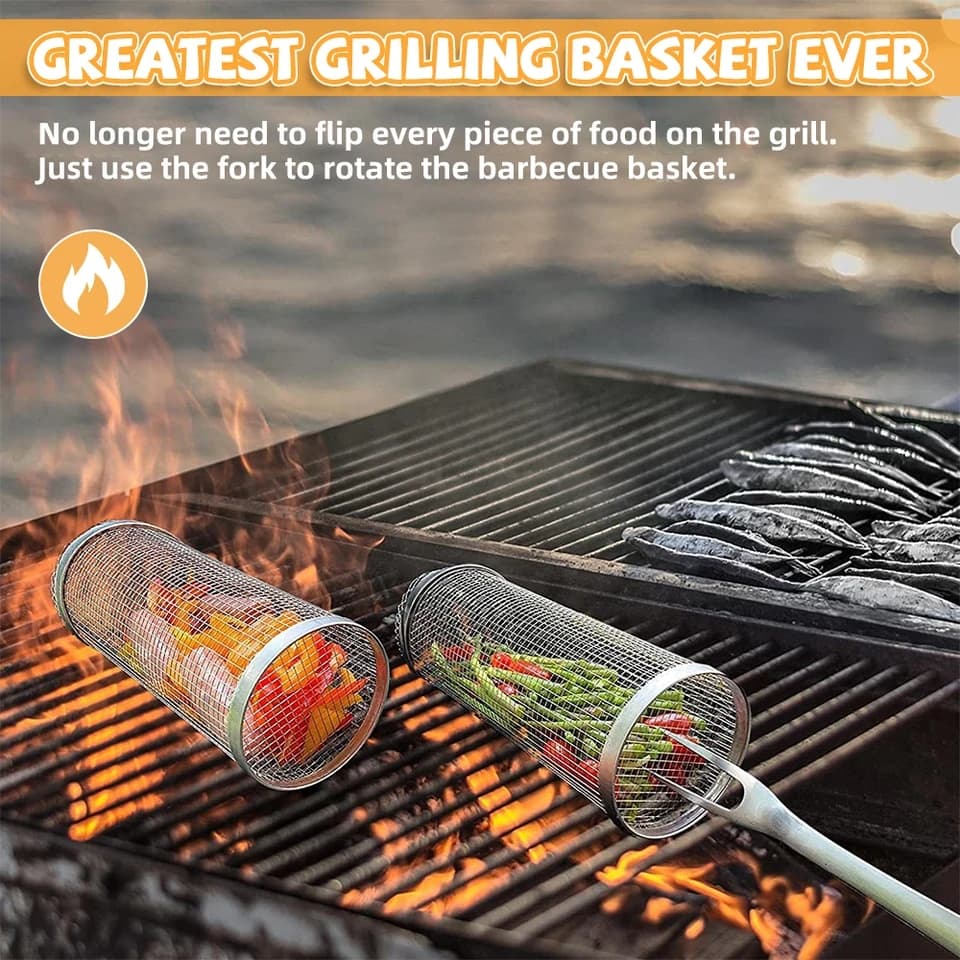 Grill Basket ‎- سلة ‏الشواي image 5