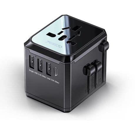 Yesido Universal Adaptor ‎- محول ‏لجميع ‏الدول image 3