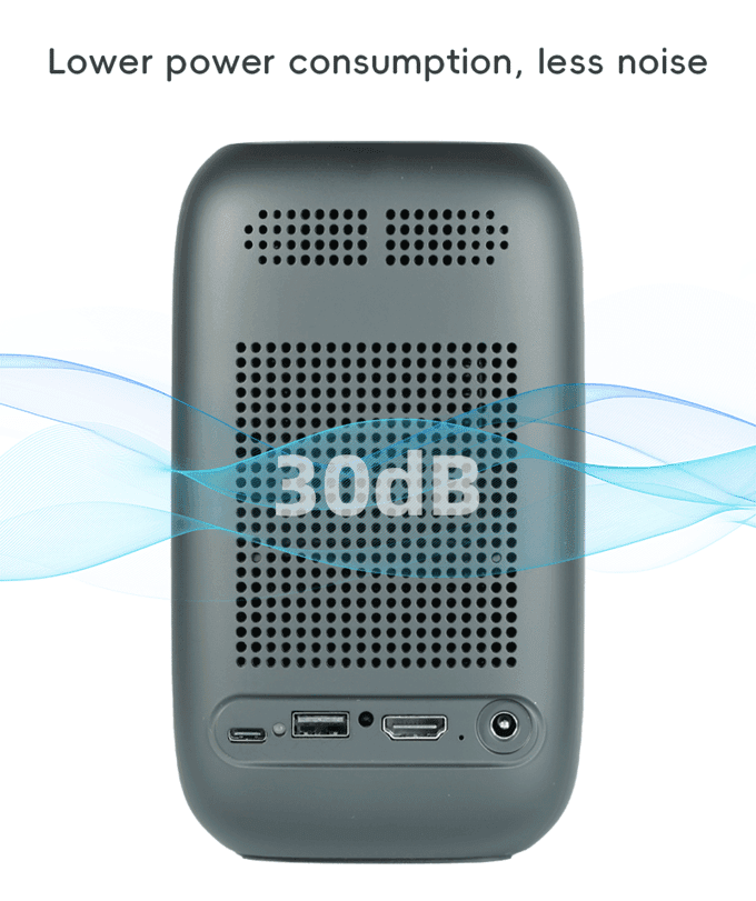 Rechargable ‎4K Projector ‎+ ‏Free  ‎stand  ‎-بروجكتر ‏لاسلكي  ‏مع ‏ستاند ‏مجاني ‏ image 8