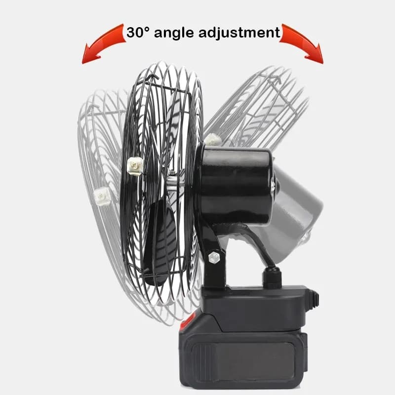 8" ‏Portable ‎Table ‎Fan ‎- ‏مروحة ‏متنقلة ‏حجم ‏8 ‏انش image 2