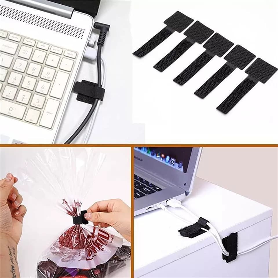 10pcs Wire Organizer Adhesives- لاصقات ‏تنظيم ‏اسلام ‏مع ‏لاصق image 4
