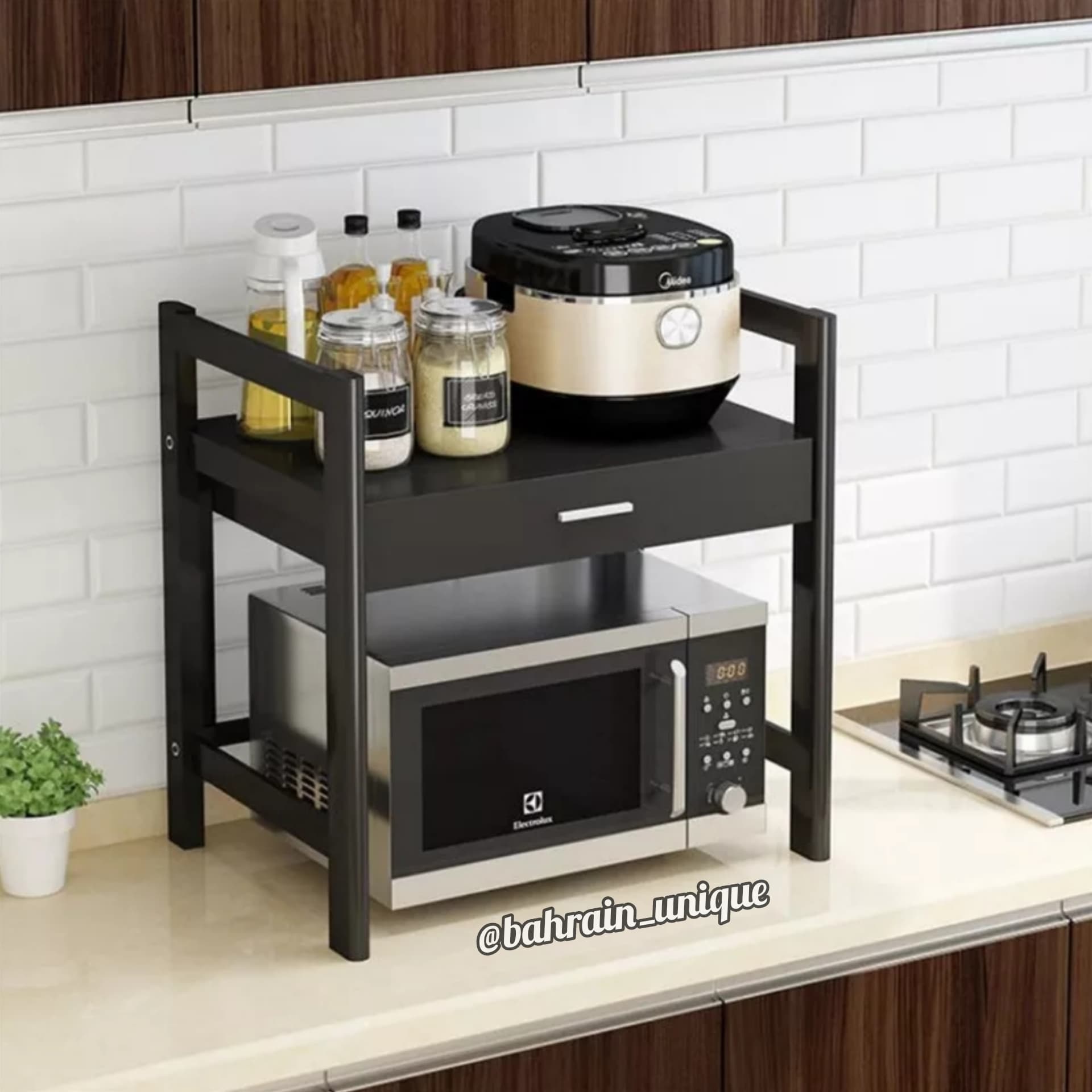 Microwave Stand with Drawer ‎- ‏ستاند ‏المايكرويف ‏مع ‏درج image 3