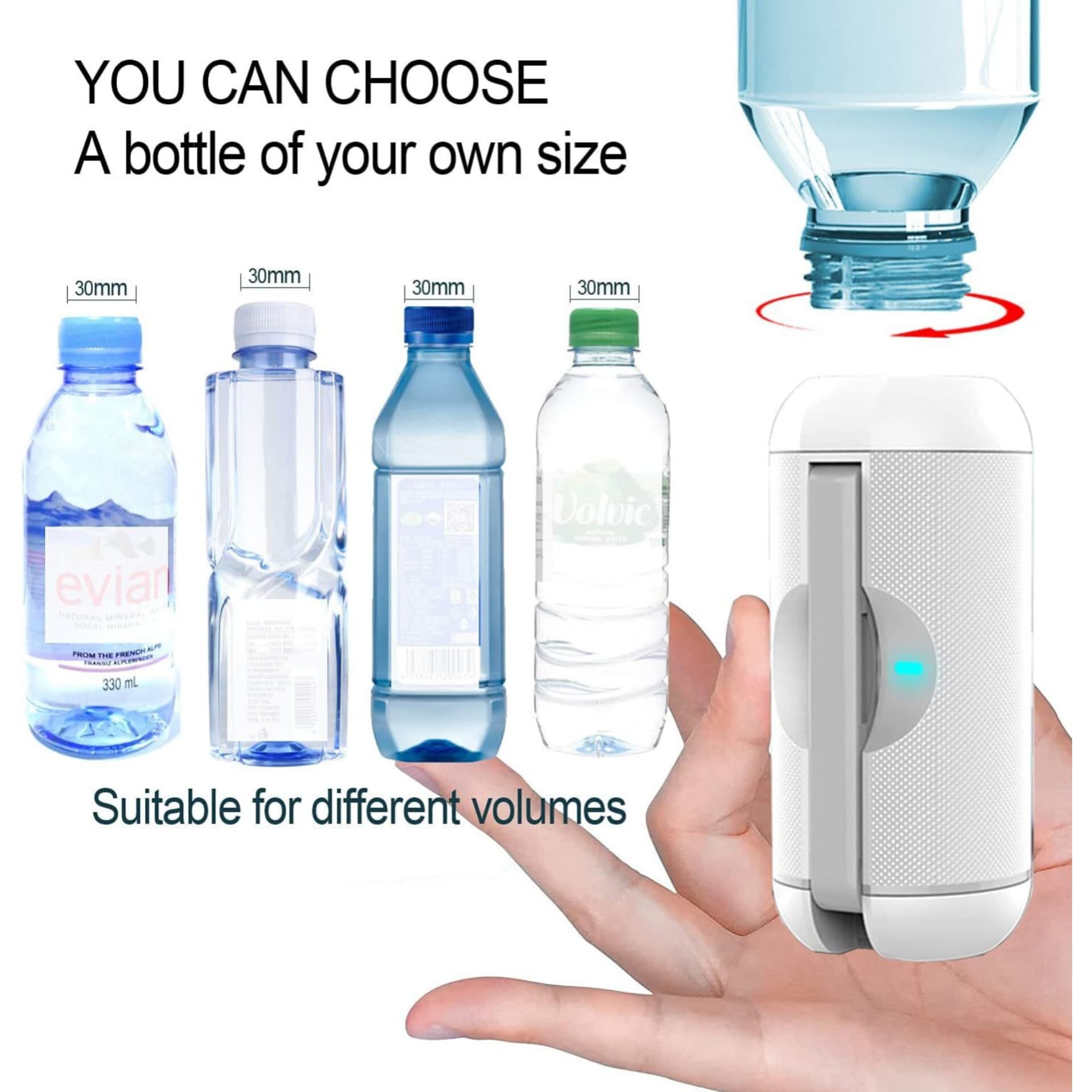 Pocket Travel Bidet Sprayer ‎- شطاف ‏السفر ‏ image 5