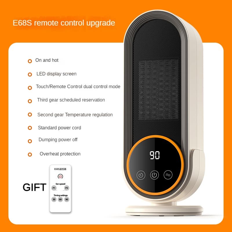 Desk Heater with Remote Control ‎- ‏دفاية ‏متنقلة image 3