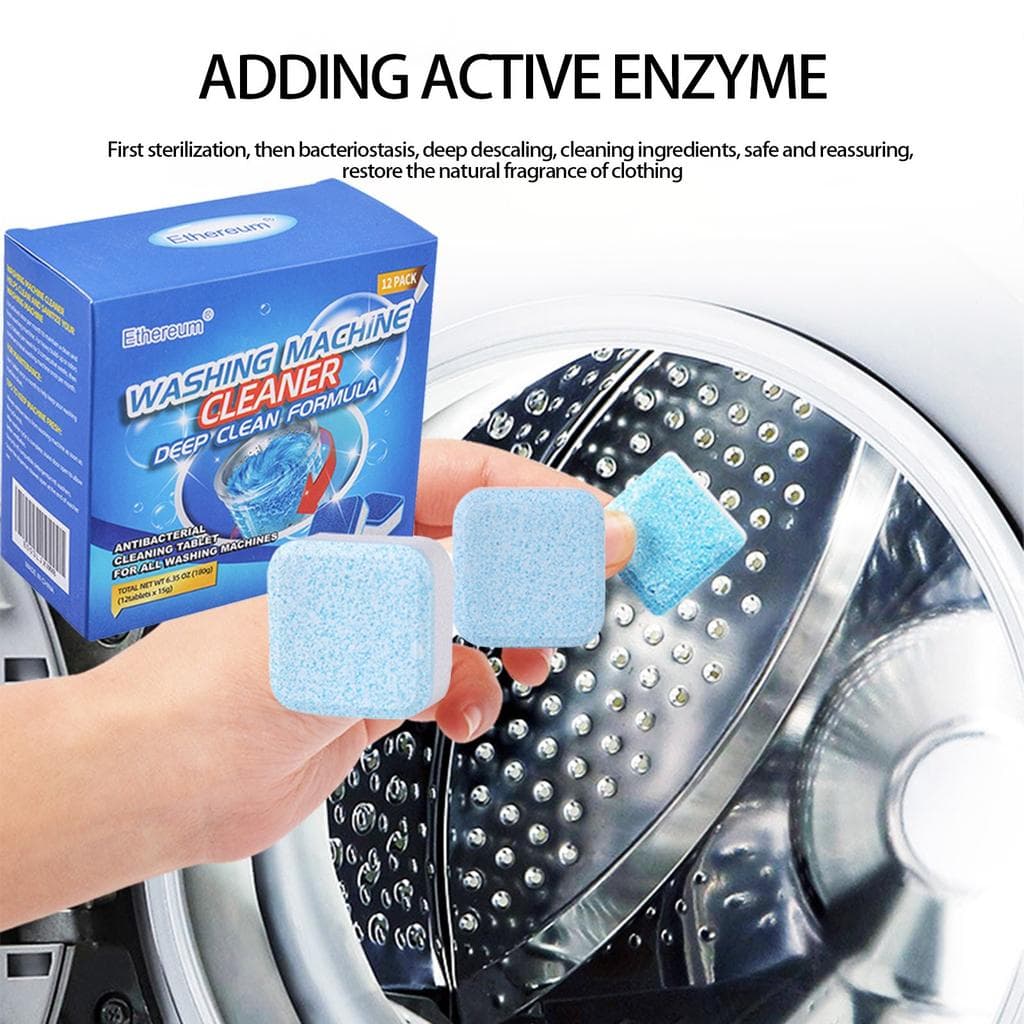 Washing Machine Cleaner ‎12pcs ‎- منظف ‏الغسالات image 2