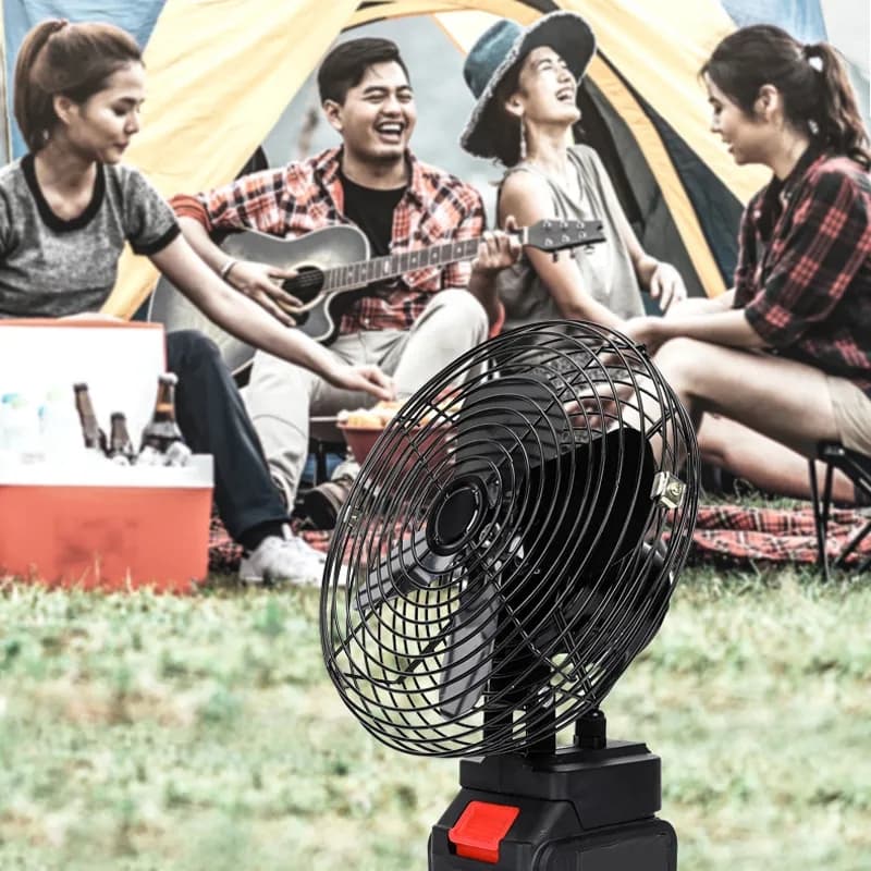 8" ‏Portable ‎Table ‎Fan ‎- ‏مروحة ‏متنقلة ‏حجم ‏8 ‏انش image 6
