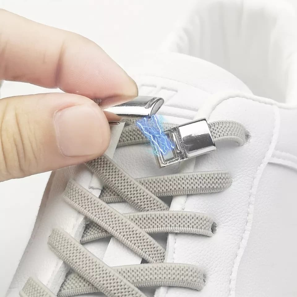 Pair of Shoelace Magnet Clip ‎- زوج ‏من ‏توصيلة ‏مغنطيسية ‏للاحذية