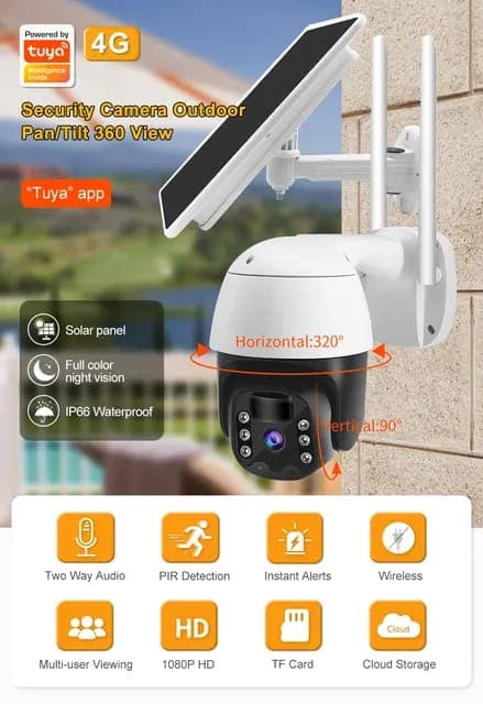 Solar Powered Camera ‎- كاميرة ‏مراقبة ‏بالطاقة ‏الشمسية image 5
