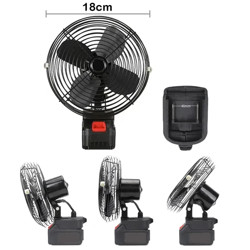 8" ‏Portable ‎Table ‎Fan ‎- ‏مروحة ‏متنقلة ‏حجم ‏8 ‏انش