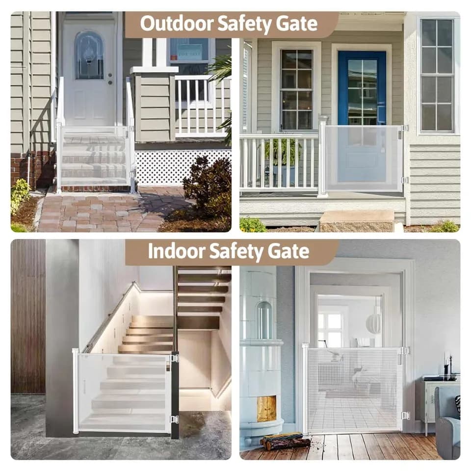 Retractable Guard Gate ‎- بوابة ‏امان ‏قابلة ‏للسحب image 6