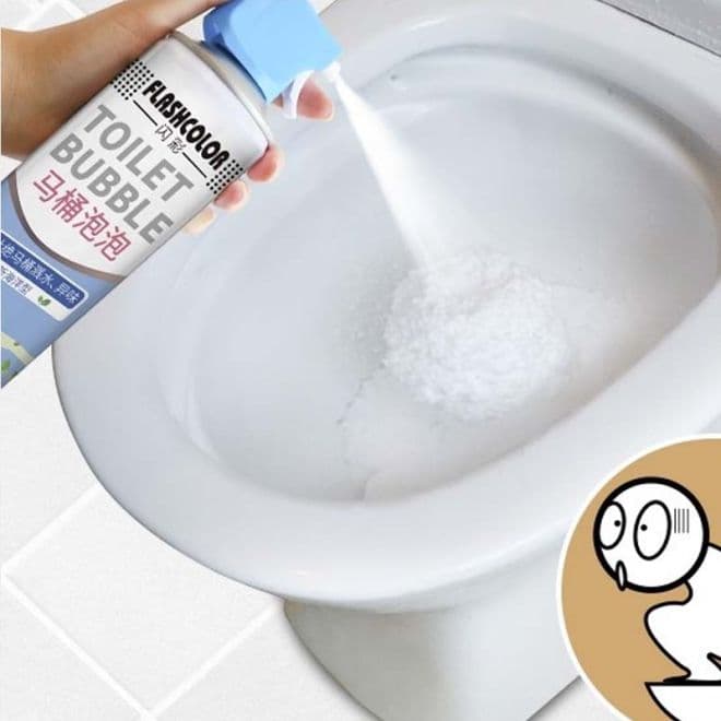 Toilet Bubble Spray Foam ‎- رغوة ‏تنظيف ‏وتعقيم ‏الحمامات