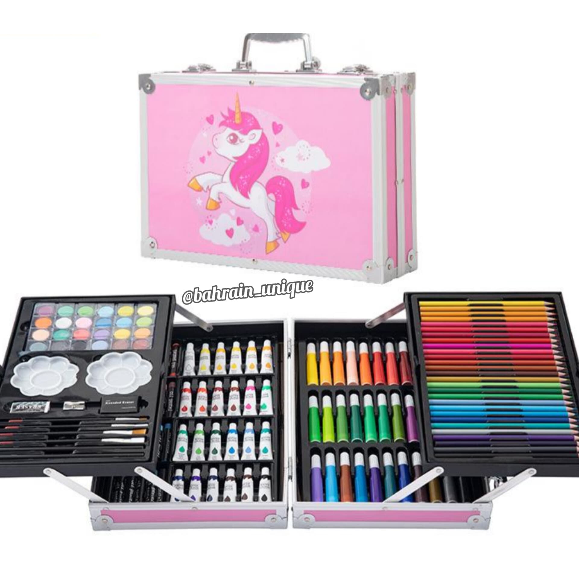 145pcs Colouring&Painting Set ‎- مجموعة ‏كاملة ‏للتلوين ‏والصباغة