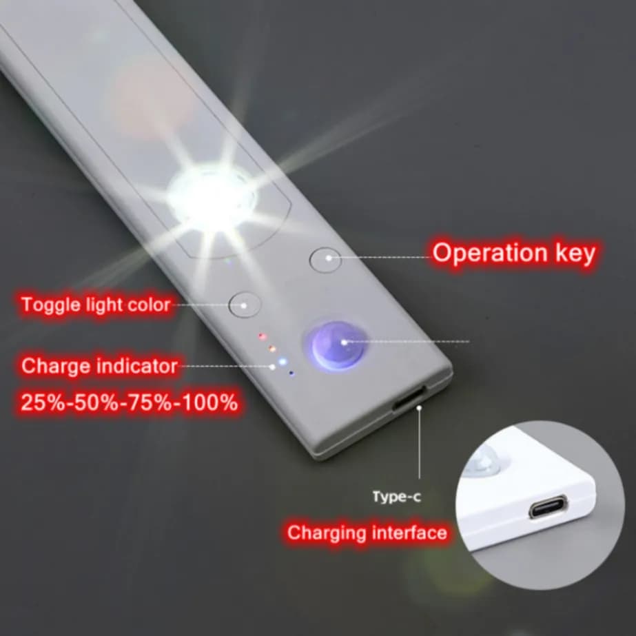 LED with motion sensor ‎-اضاءة ‏مع ‏سنسر ‏للحركة image 2