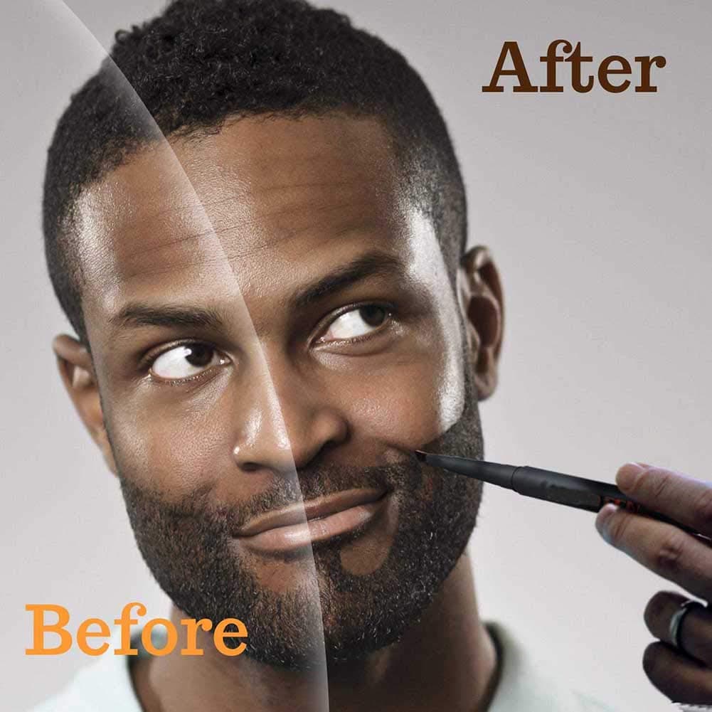 Beard Pen with ‎brush ‎- قلم ‏اللحية ‏مع ‏فرشاة image 3