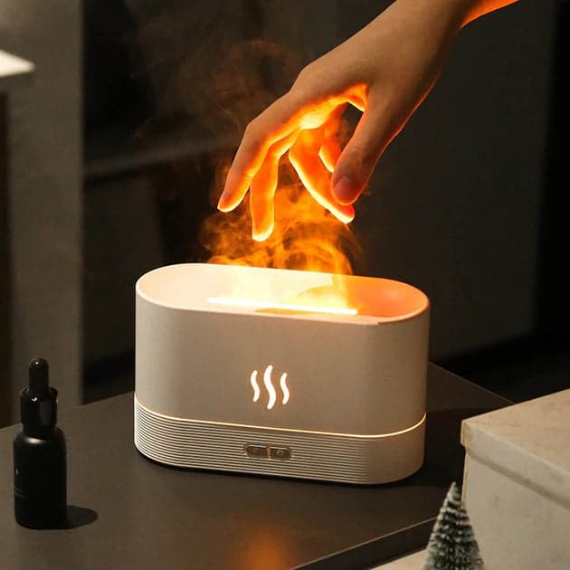 Flame Humidifier- فواحة ‏بشكل ‏فريد image 2
