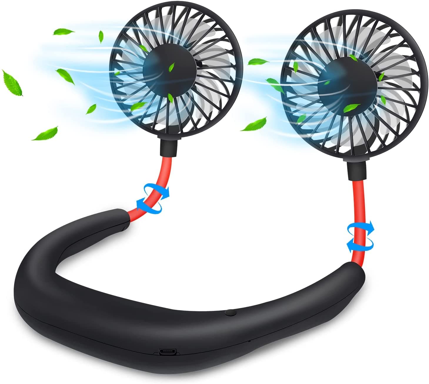 Portable Neck Fan ‎- ‏المروحة ‏المتنقلة image 3