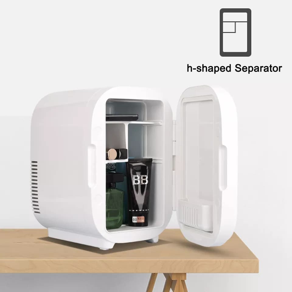 Makeup Mini Fridge ‎8L ‎with ‎LED ‎Mirror- ثلاجة ‏المكياج ‏وغيرها image 4