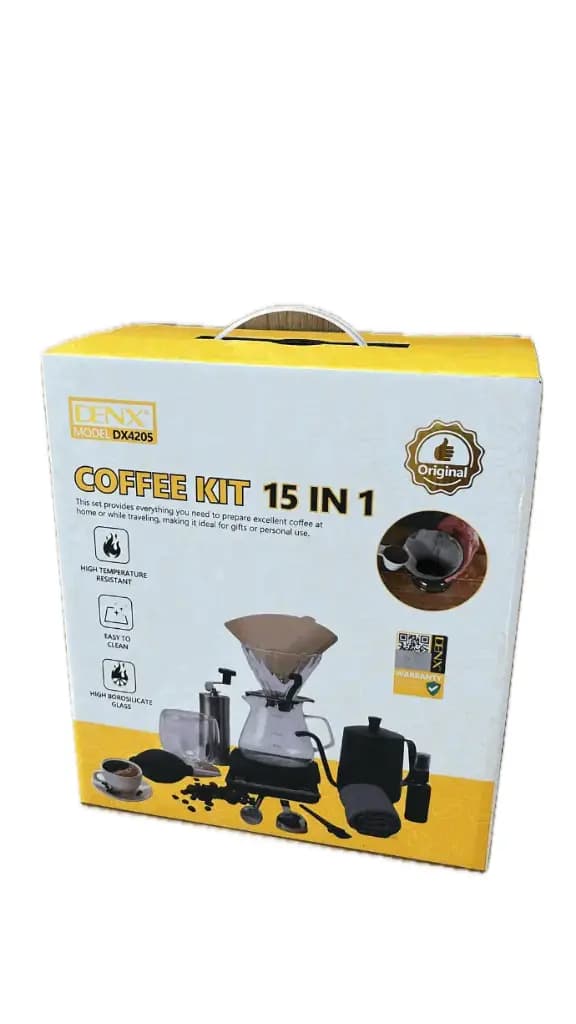 DENX Coffee Kit ‎15in1 - مجموعة ‏تحضير ‏القهوة image 2