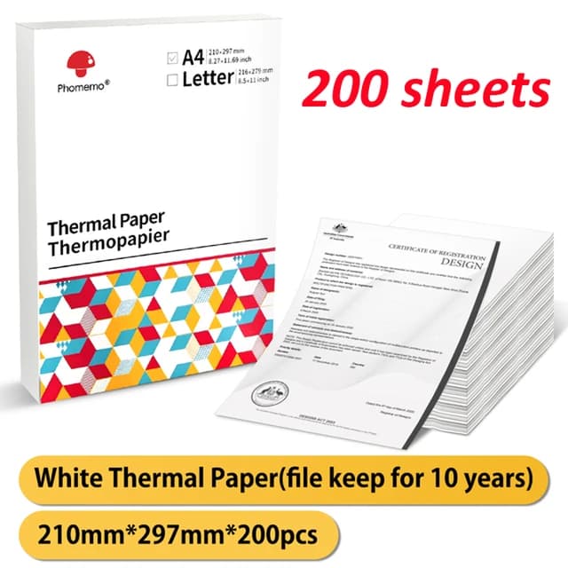 A4 ‏Thermal Paper ‎(200 ‏paper) ‏ image 2