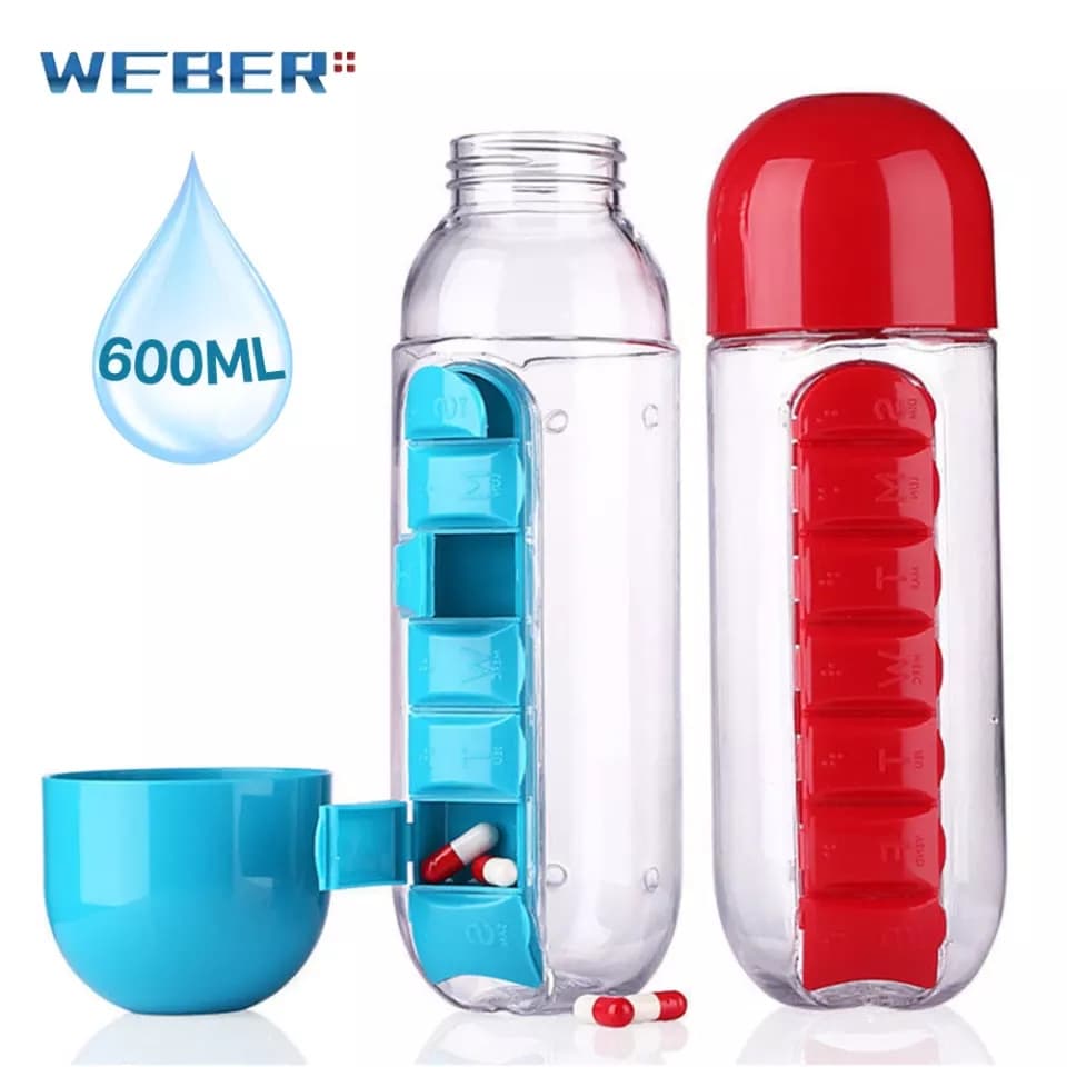 Pill Organizer Bottle ‎- ‏منظم ‏الادوية image 4