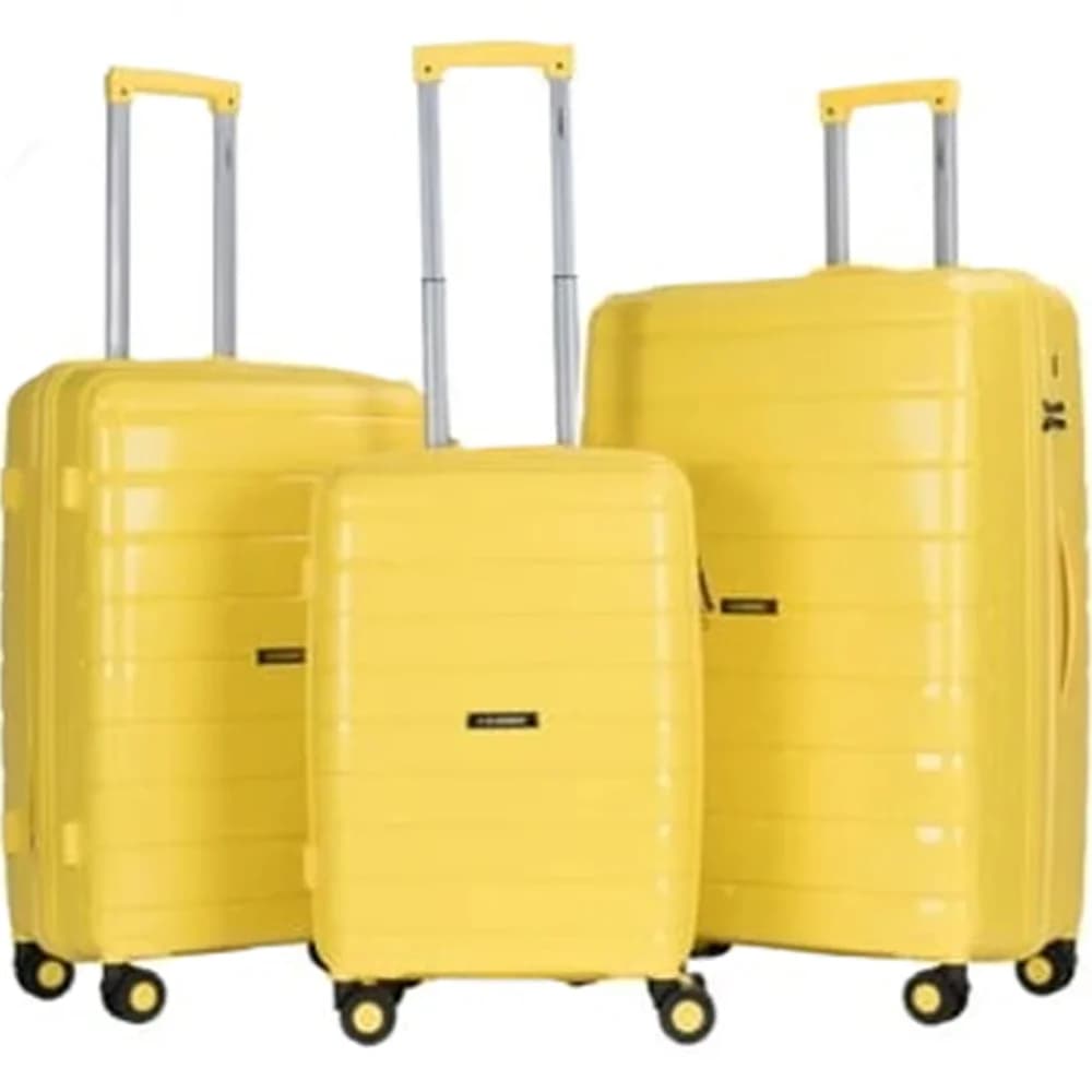Stargold Hard Side Trolley Luggage 3 Pcs Set 20″/24″/28″