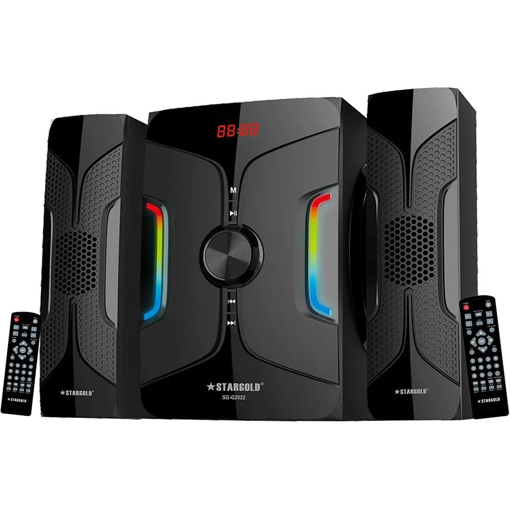STARGOLD SG-G2022 2.1CH Multimedia Speaker System, Black