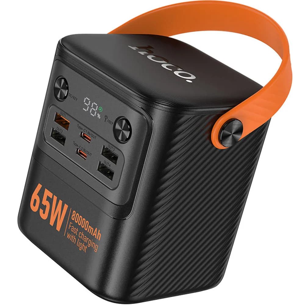 Hoco Power Bank 80000mAh Black β J152PRO