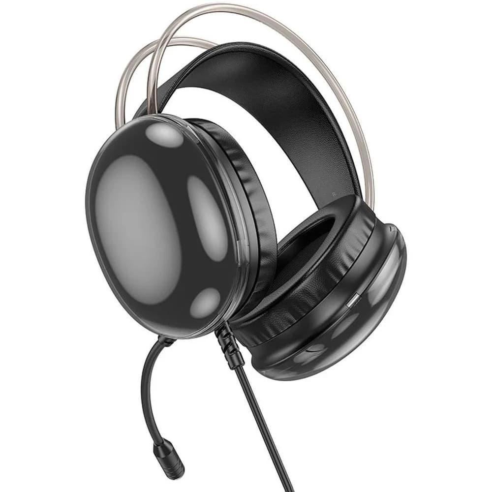 Hoco Wired Over Ear Gaming Headphone Black β W109PLUS