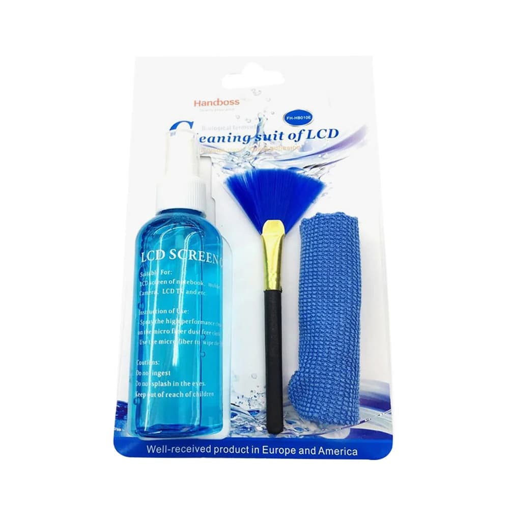 Laptop Screen Cleaning Kit Light Blue