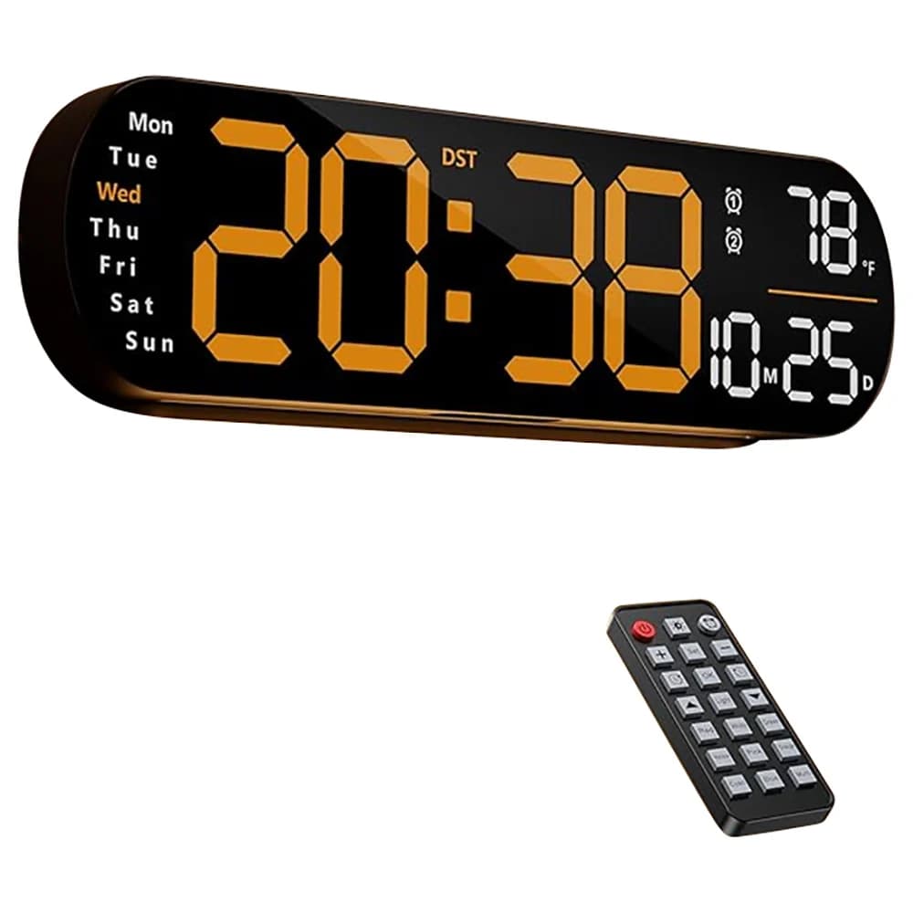 Budi 5502 LED Wall Clock