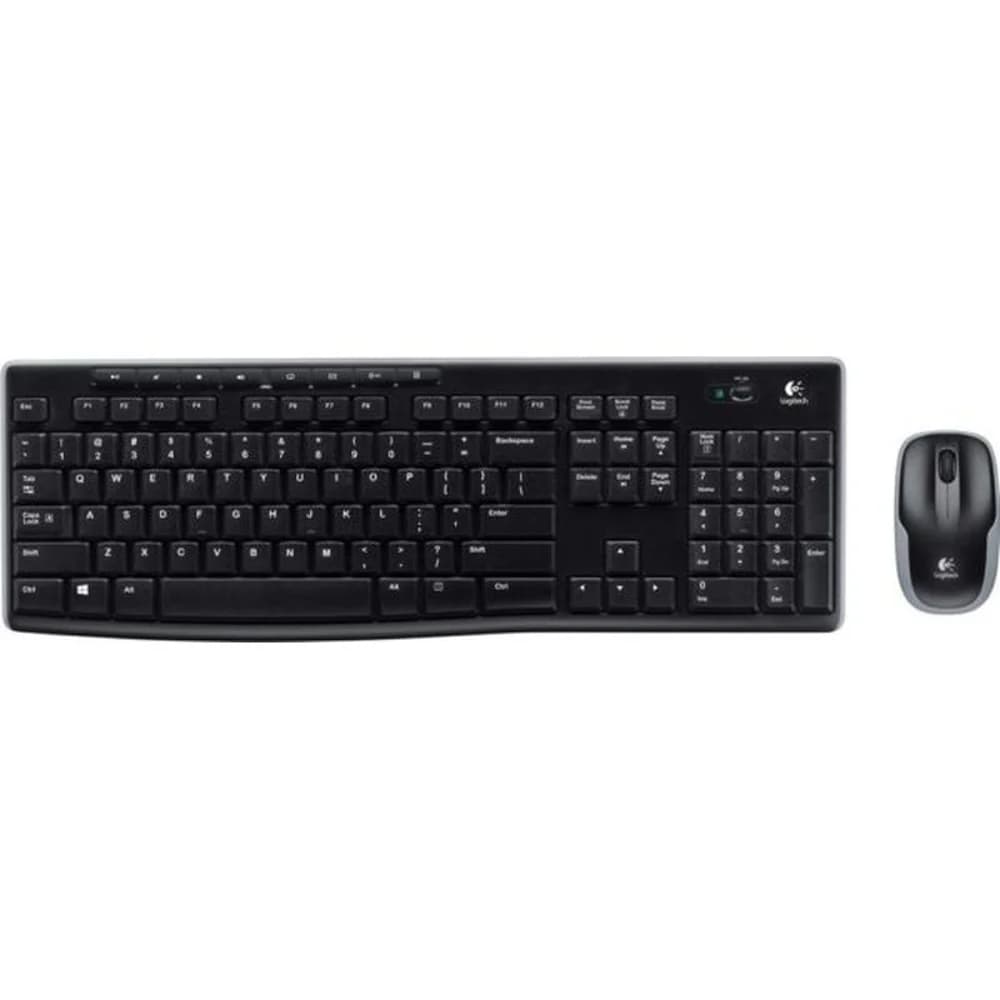 Logitech MK270 Wireless Combo Keyboard/Mouse Black 920-004519 / 920-004509