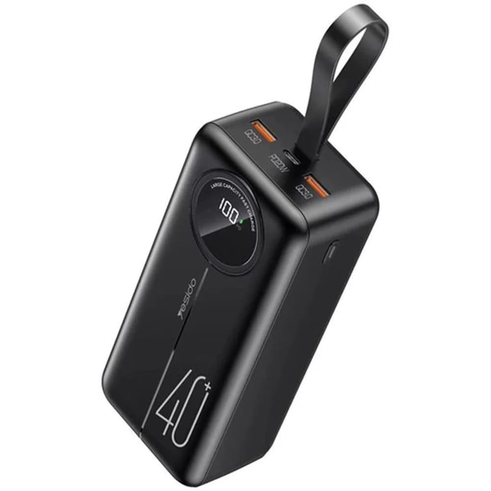 Yesido Power Bank 40000mAh Black YP43