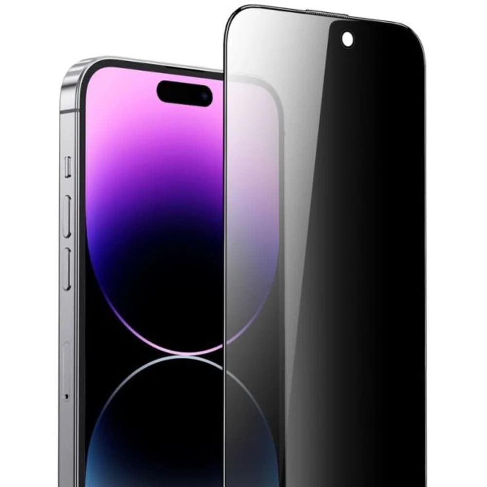 Green Lion 9H Steve Privacy Screen Protector Black iPhone 15 Pro