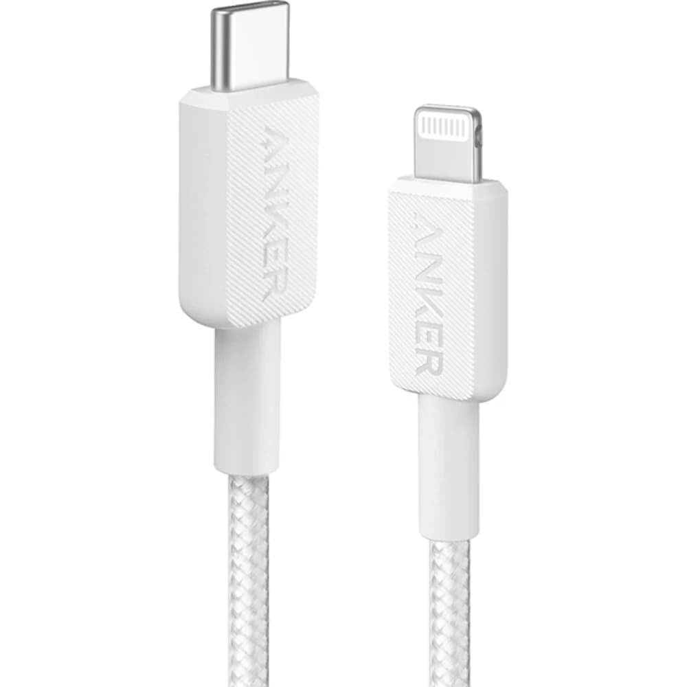 Anker Lightning To USB-C Cable 0.9m White