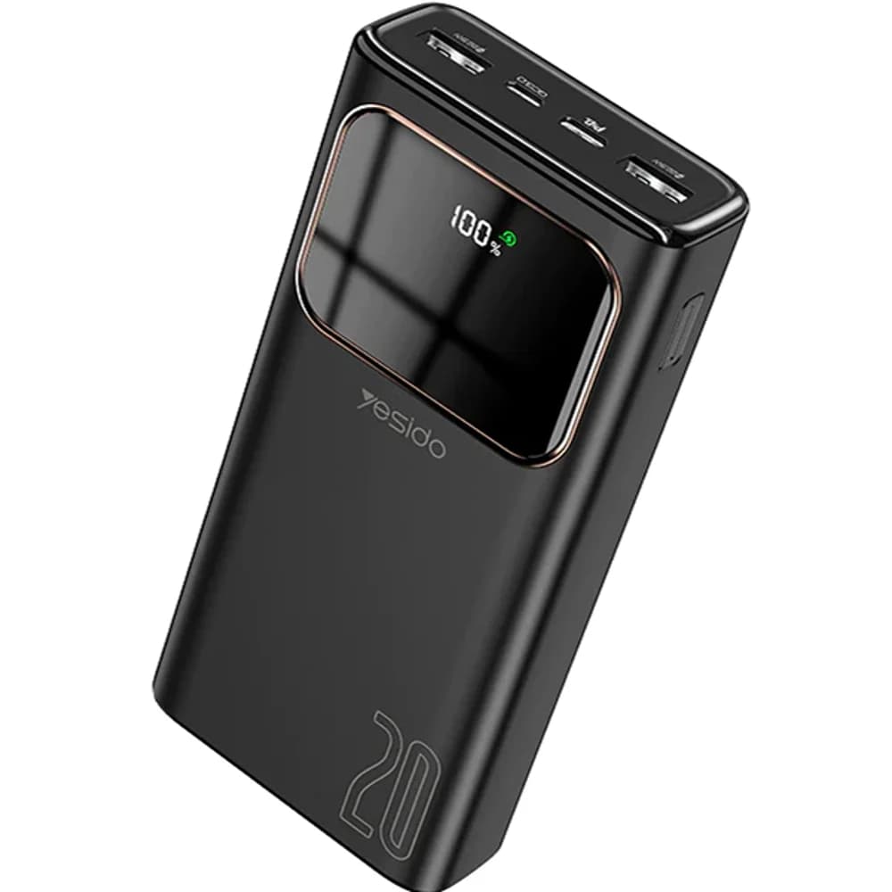 Yesido Power Bank 20000mAh Black YP30