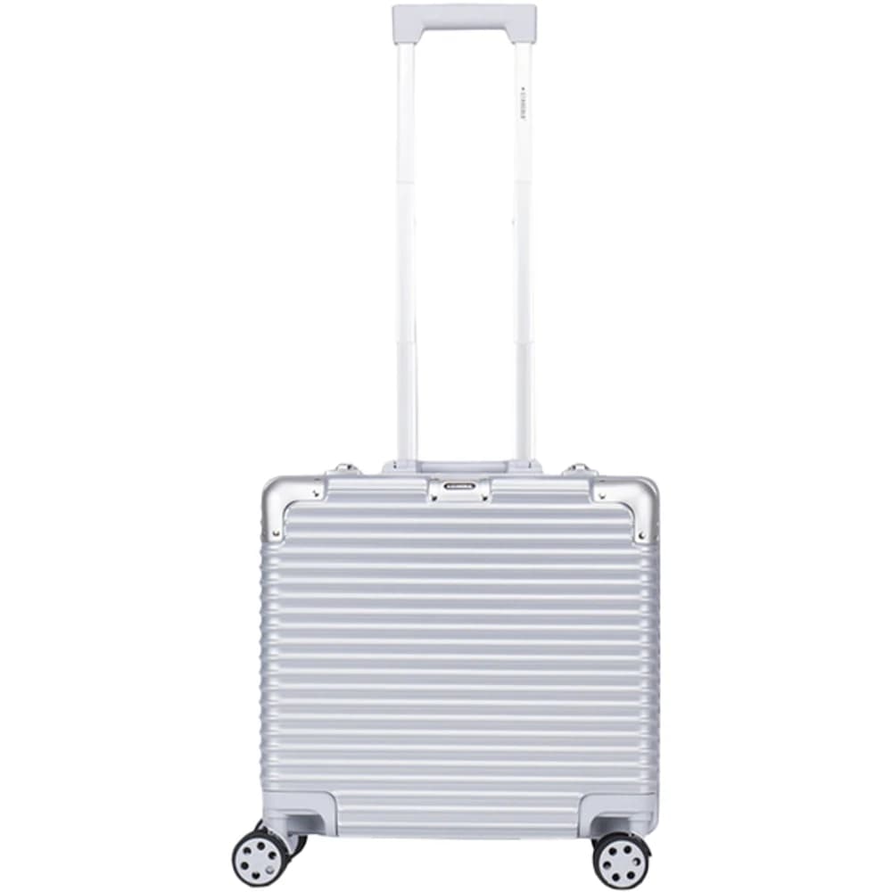 Stargold 1 Pc Hard Side Cabin Trolley Case Silver