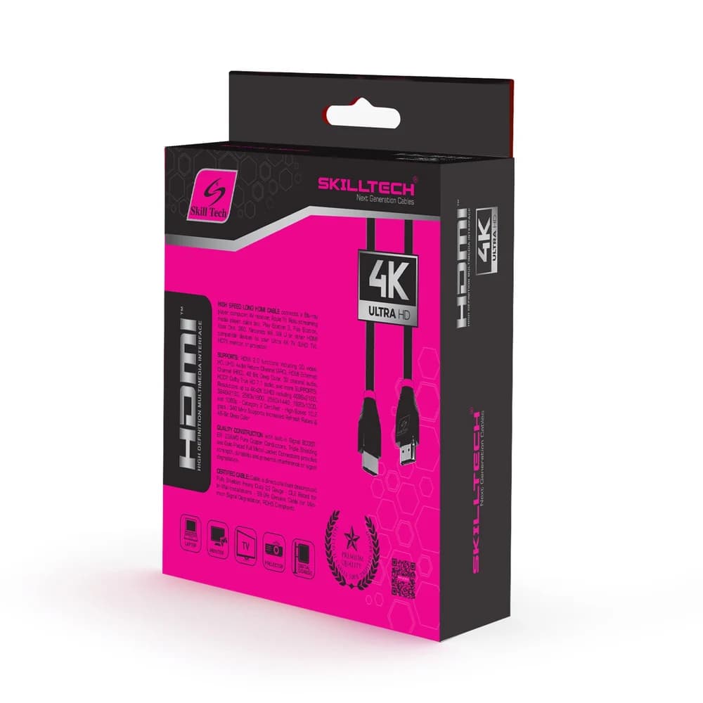 Skill Tech HDMI 4K UHD-15MTR
