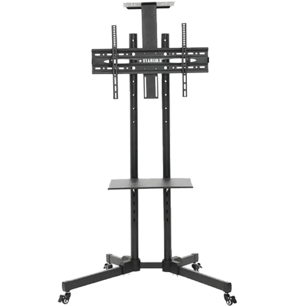 Stargold Floating Bracket With Shelf Black
