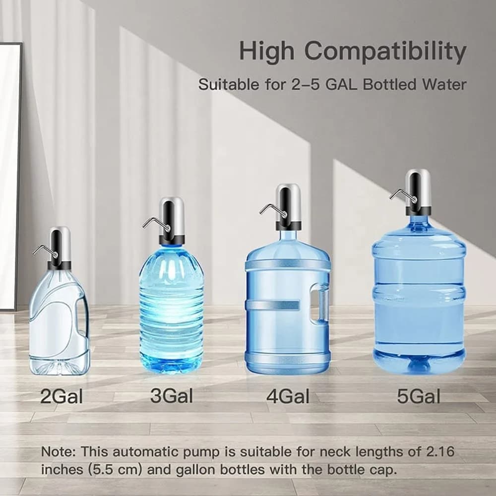 Lavish Water Dispenser Usb Recheargable Home Charging Bucket Dispenser Durable Electric Water Pump