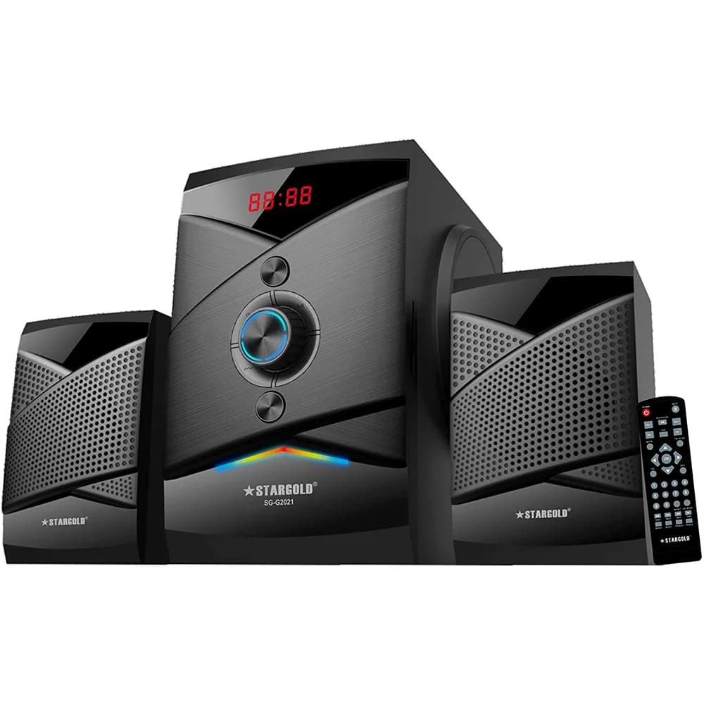 STARGOLD SG-G2021 2.1CH Multimedia Speaker System, Black