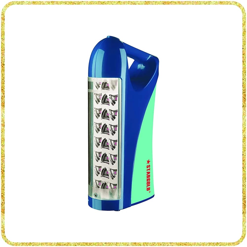 STARGOLD Plus LED 6V 4.5Ah Rechargeable Emergency Light Blue- SG-6S