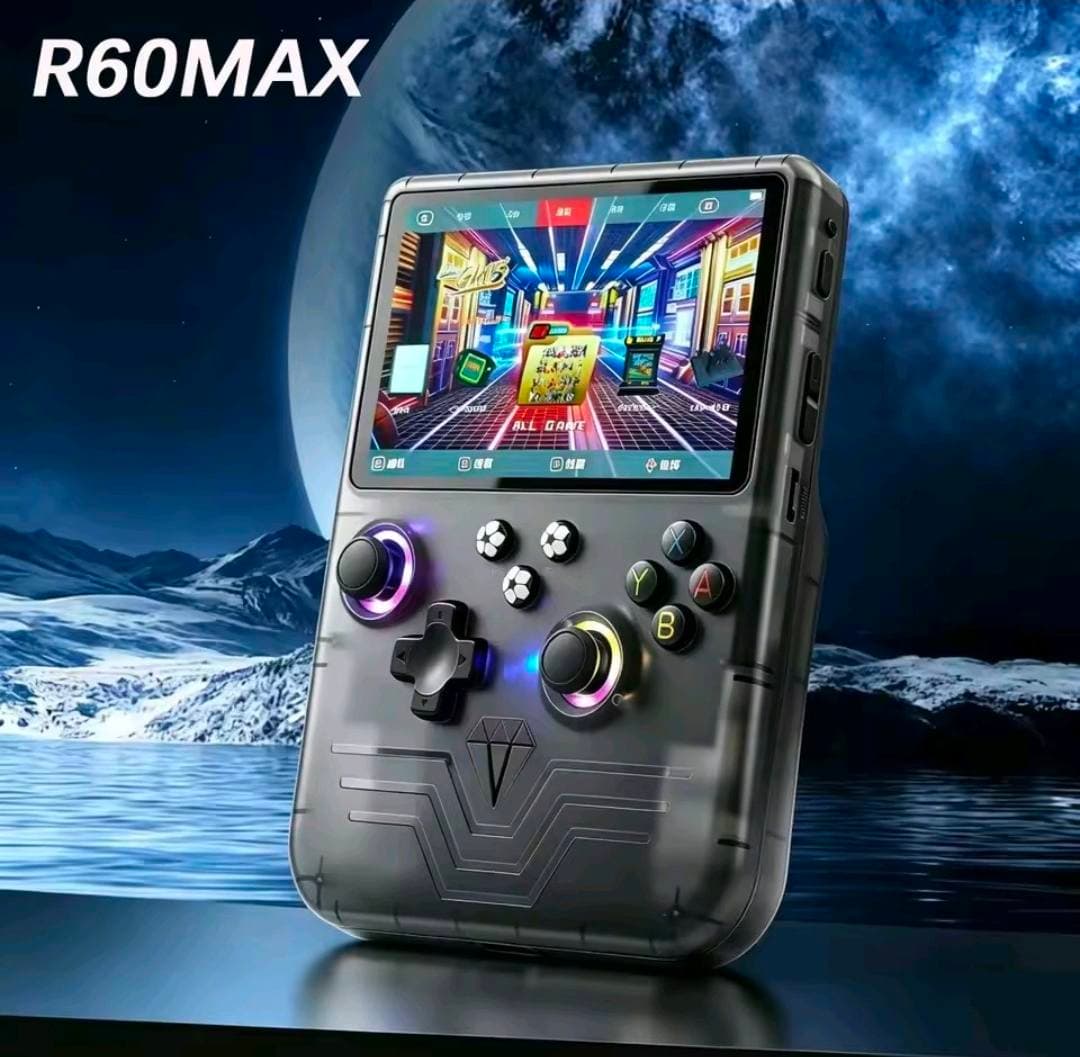 R60MAX Handheld Retro Game Console