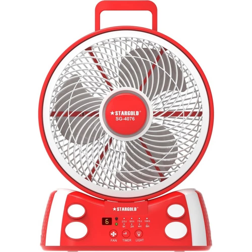 Stargold Rechargeable Table Fan – SG-4076