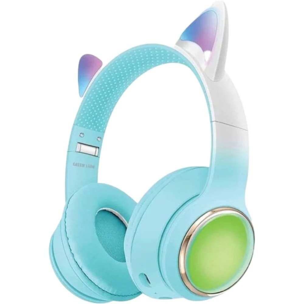 Green Lion GL-400 Kids Wireless Over Ear Headphone Blue