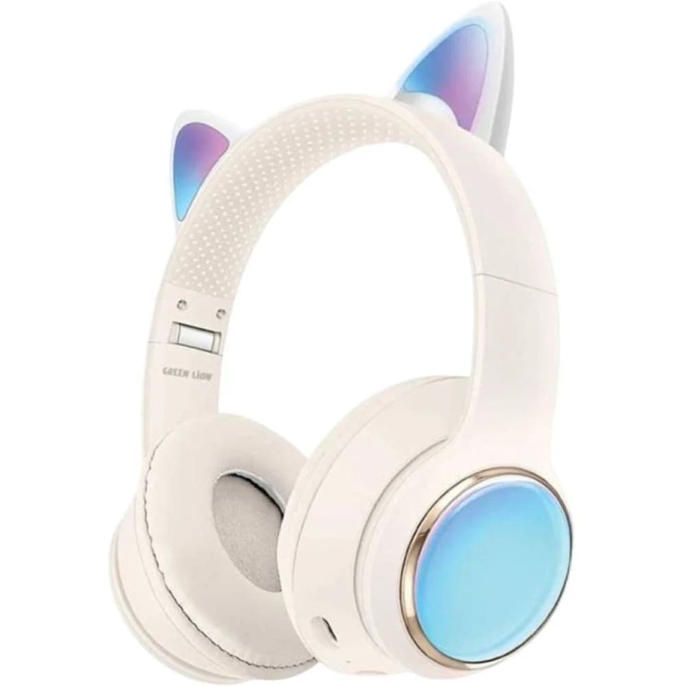 Green Lion GL-400 Kids Wireless Over Ear Headphone Cream