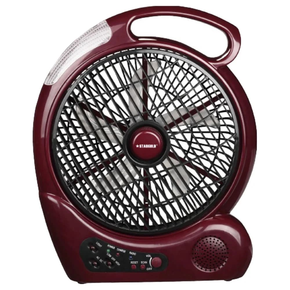 Stargold Rechargeable Fan SG-4067-MR