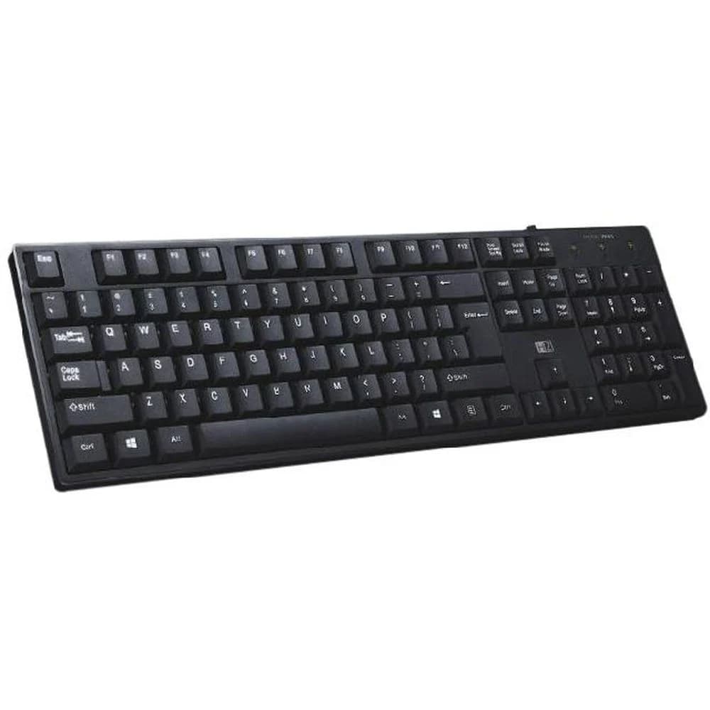 Heatz USB Wired Keyboard Black