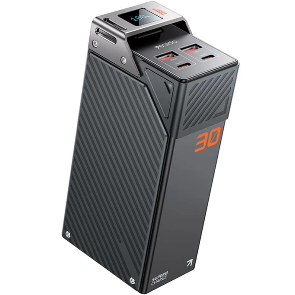 Yesido Power Bank 30000mAh Black – YP62